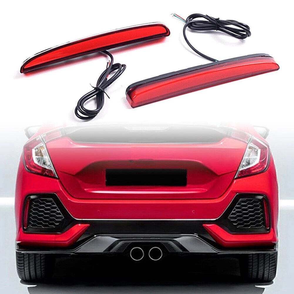 Sequential Reflector LED Brake Light for Honda Civic Hatchback (2017–2020)