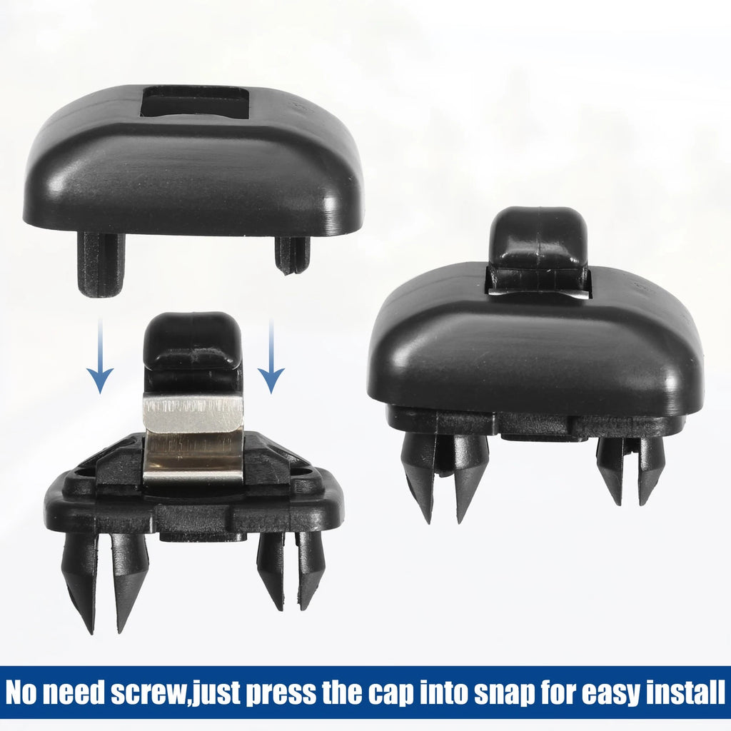 Set of 4 Sun Visor Clips for Audi
