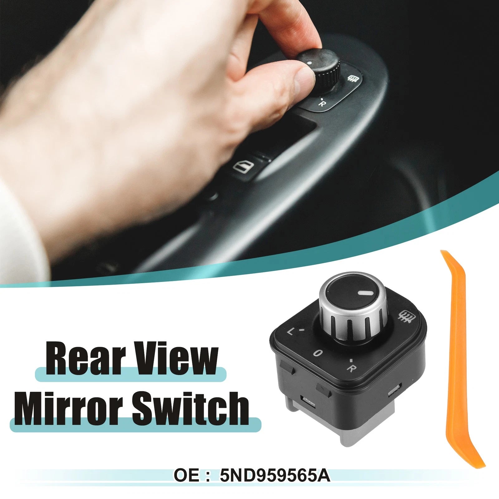 Rear View Mirror Remote Control Switch Replacement for Volkswagen (2005–2015)