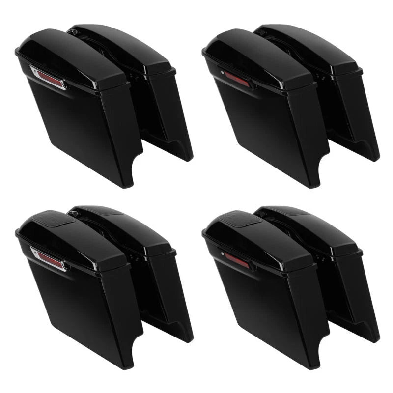 5" Stretched Hard Saddlebags for Harley Electra Glide (1993–2013)