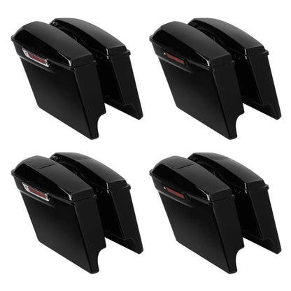 5" Stretched Hard Saddlebags for Harley Electra Glide (1993–2013)