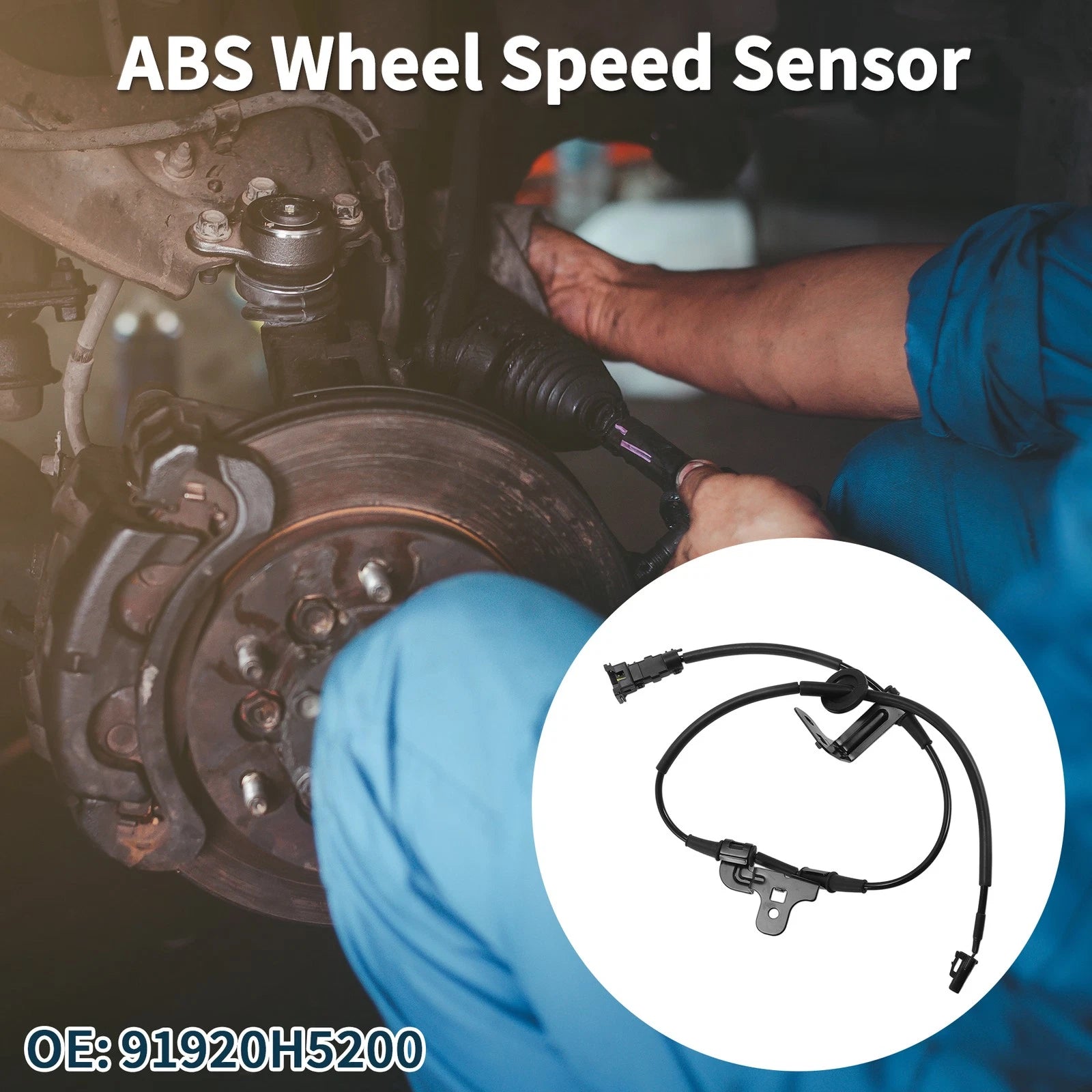 ABS Wheel Speed Sensor Replacement for Hyundai Accent (2017–2018)