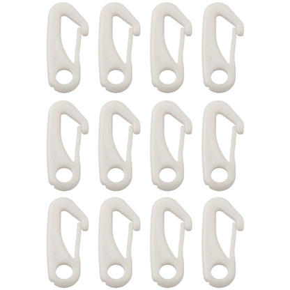 Set of 12 Windproof Flag Clips with Sturdy Rope for Outdoor Use