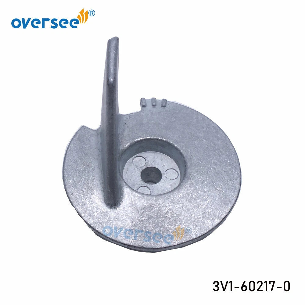 Trim Tab Anode for Tohatsu 6/8/9.8/9.9/15/18/20HP (1990–2023) 3V1-60217-0 853762T01