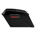 Vivid Black Hard Saddlebag Speaker Lid for Harley Road Glide (1994–2013)