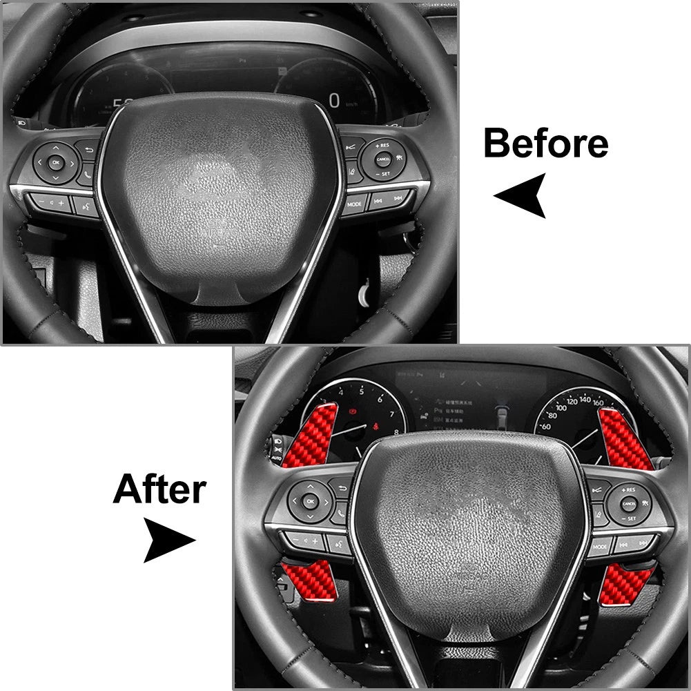 Steering Wheel Shift Paddle Extension for Toyota Camry Corolla RAV4 (2007–2021)