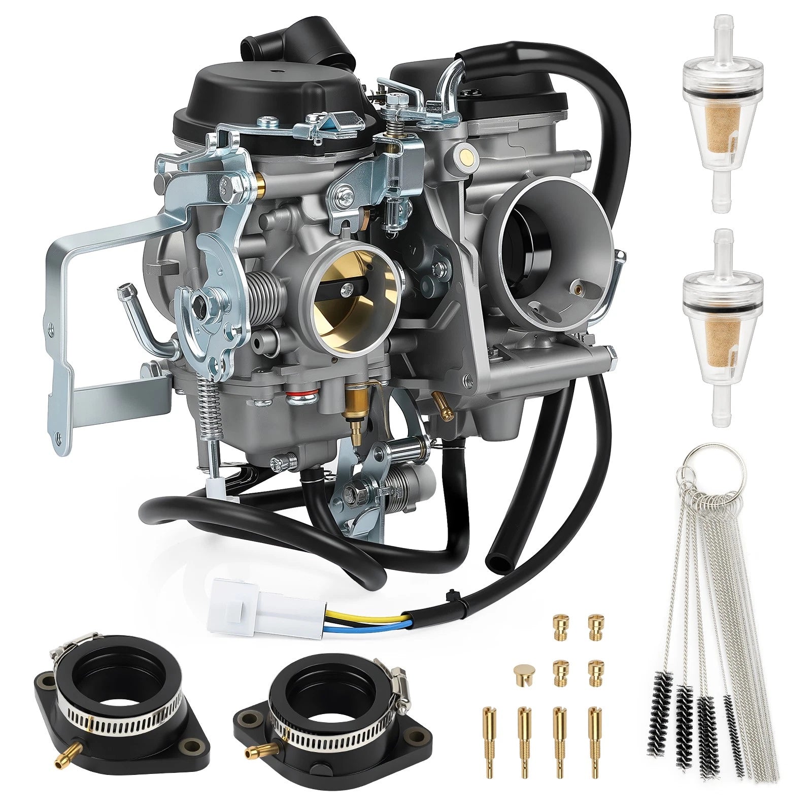 Carburetor Kit for Yamaha V-Star 1100 XVS1100 (1999–2005) / # 5EL-14900-21-00