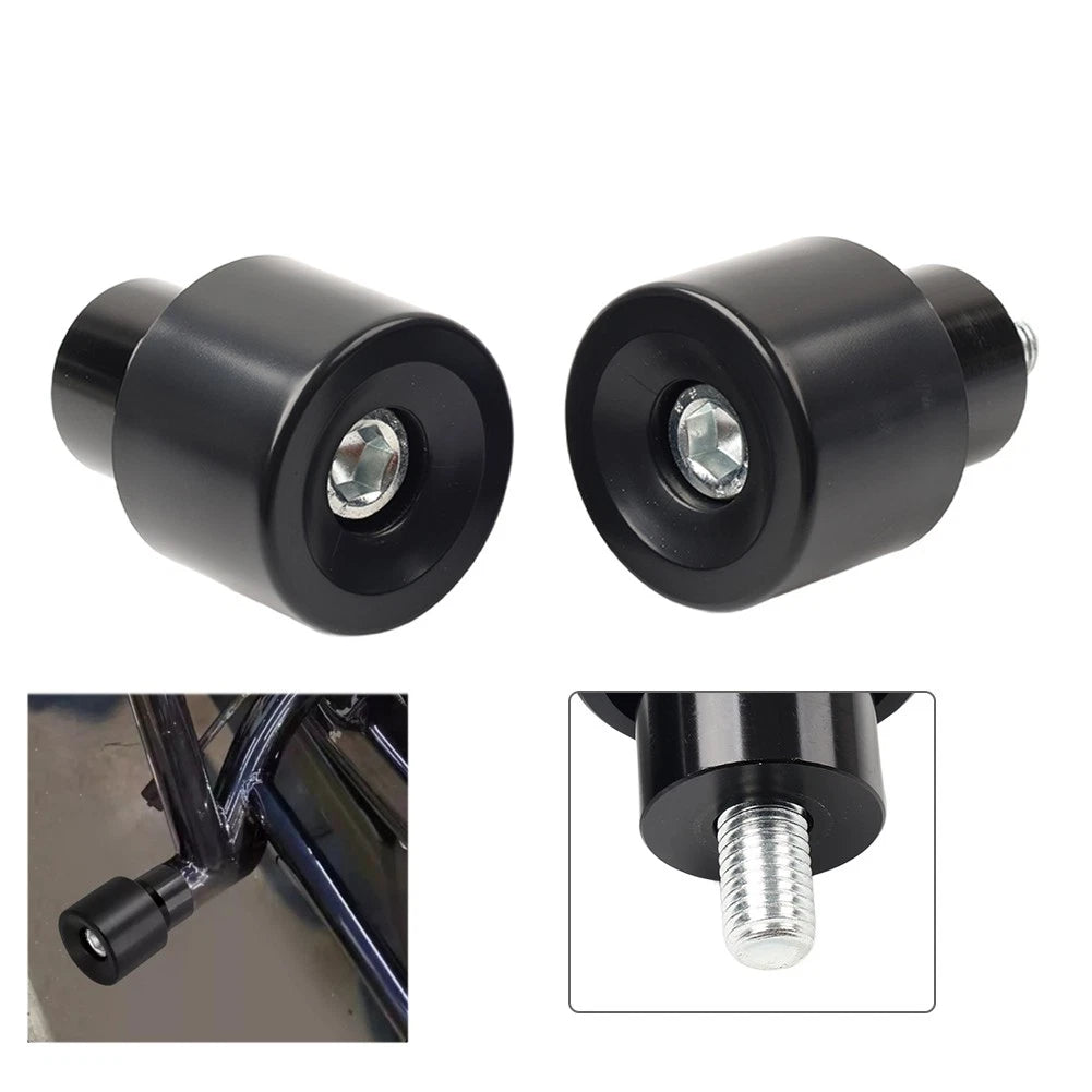 Engine Guard Saddlebag Guards Crash Bar End Screw Bolt Ball for Harley (M12)