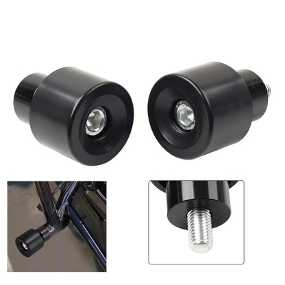 Engine Guard Saddlebag Guards Crash Bar End Screw Bolt Ball for Harley (M12)