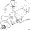 Power Steering Pump for Volvo Penta 4.3 5.0 5.7 8.1 V6 V8 GXi (3887373)