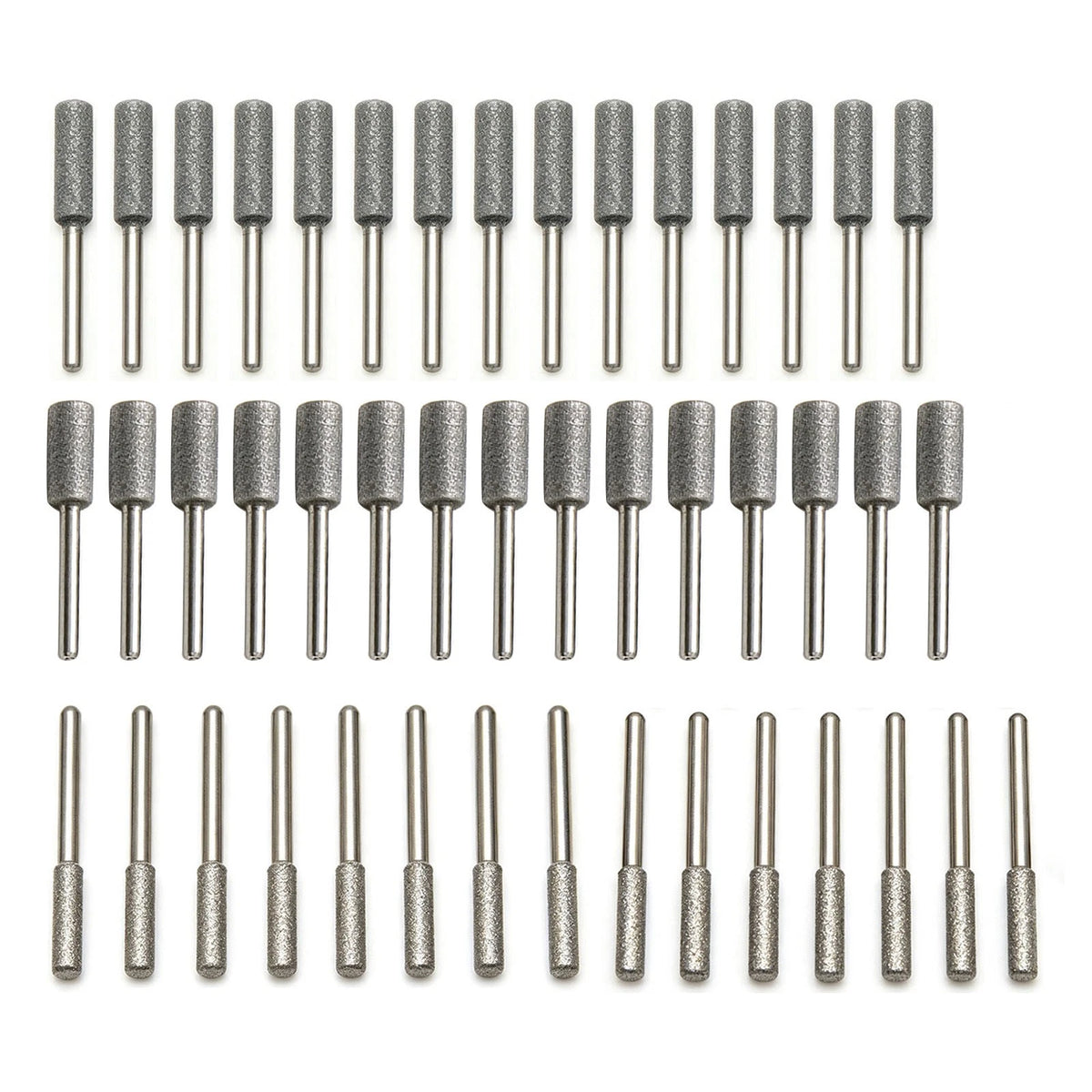 45 Pcs Chainsaw Sharpening Bits 4.0mm 4.8mm 5.5mm for Chain Saw Grinding