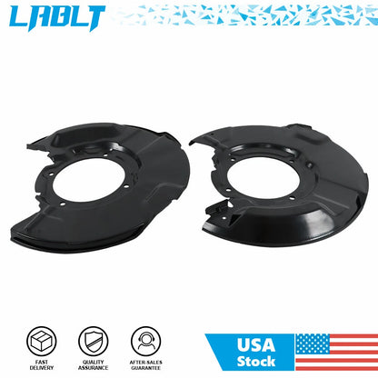 Set of 2 Front Brake Dust Shields for Toyota 4Runner Tacoma (1995–2004)