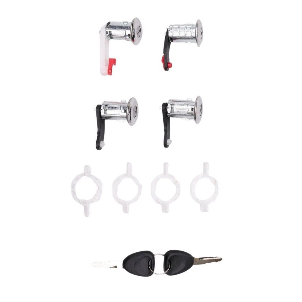 Set of 4 Lock Cylinders for Renault II (7701470952)