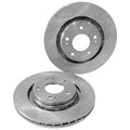 2 Front Disc Brake Rotors for Mitsubishi Legnum EC5W (1996–2002)