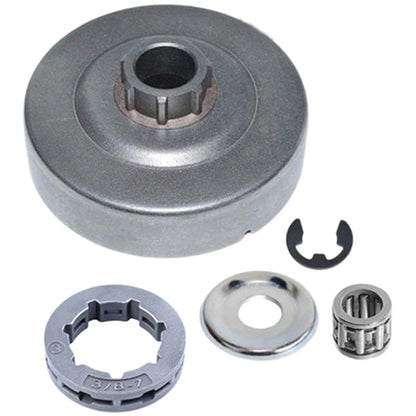 Clutch Drum Kit with Sprocket, Rim, Washer, Bearing, Clip for MS361 MS440 MS460