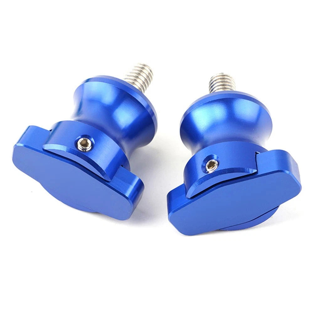 Swingarm Sliders Spools M8 for Honda CBR600RR (2003–2017) - Blue