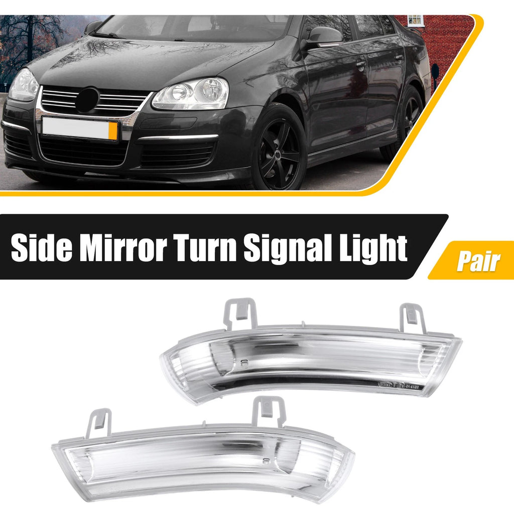 Left Right LED Turn Signal Side Mirror Indicators for Volkswagen Eos (2006–2015)