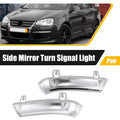 Left Right LED Turn Signal Side Mirror Indicators for Volkswagen Eos (2006–2015)