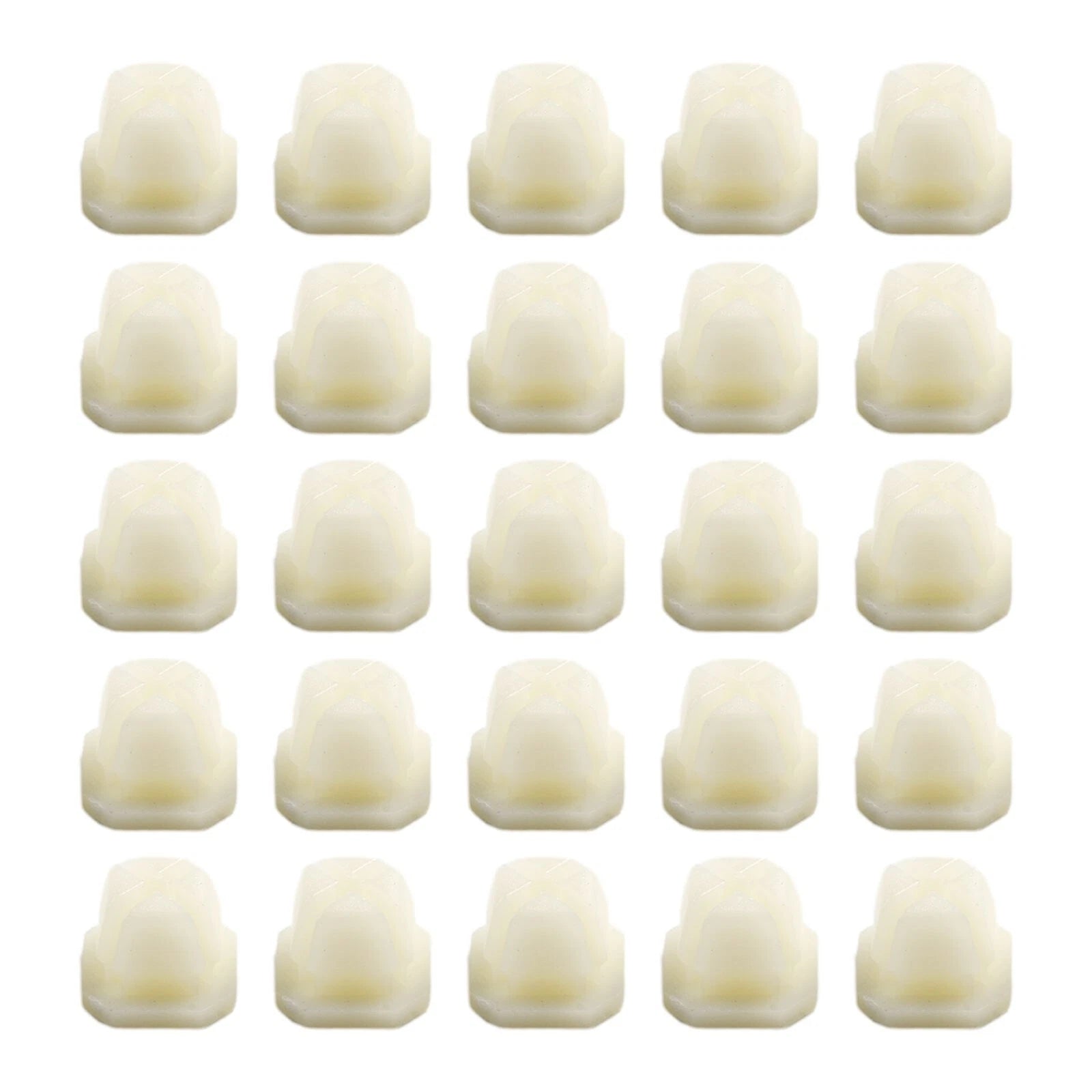 Pack of 25 Headlight Bezel Grill Nut Clips for (#8/#10 Screw)