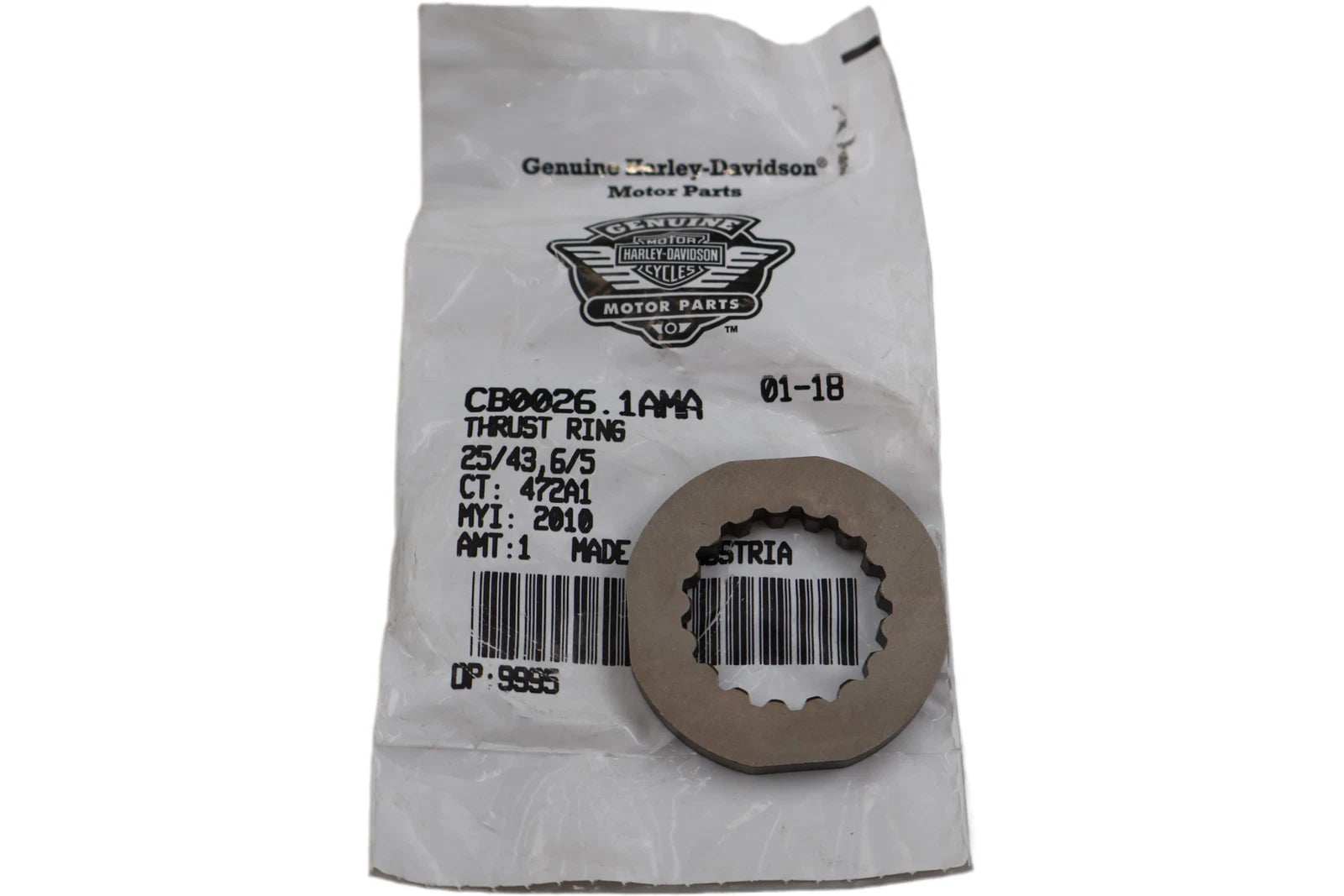 Thrust Ring for Buell 1125R/CR (2009–2010) CB0026.1AMA