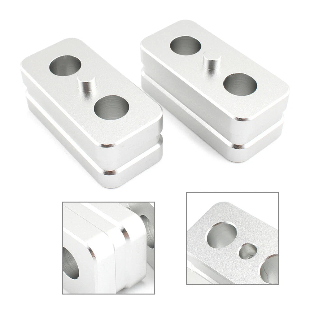 1 Pair Handlebar Risers Mount Clamp Kit for BMW R1200GS Adventure (2008–2012)