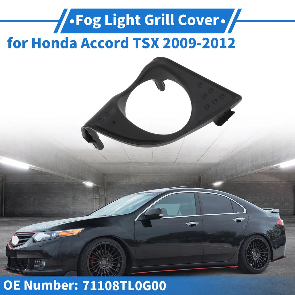 Front Left Fog Light Grill Replacement for Honda Accord Acura TSX (2009–2012)