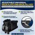 Adjustable Deck Plate and Fill Key for Universal Applications (FO5068)