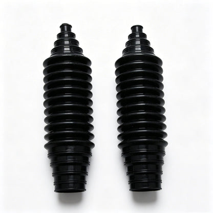 Complete Inner Tie Rod Boot Kit for - 2 Boots, 4 Clamps, 6 Ties
