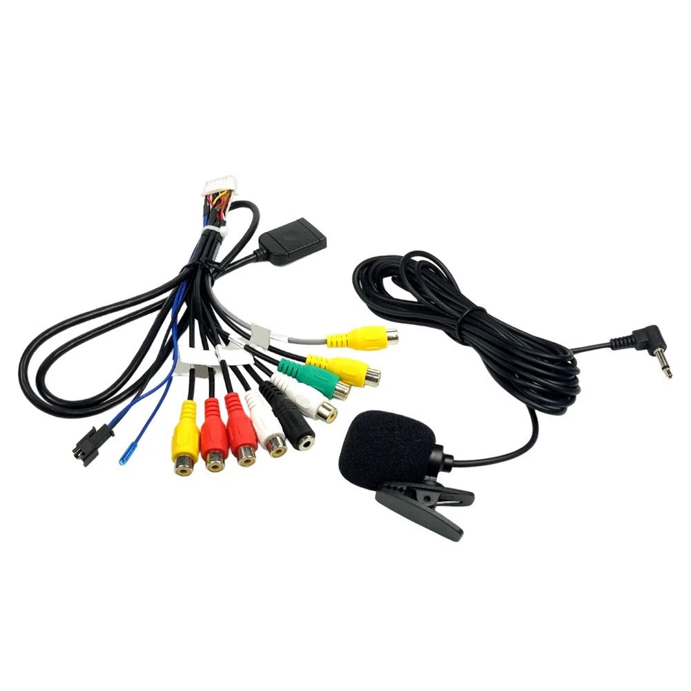 SIM Card Slot Adapter for Car Radio with Microphone for Fast Installation
