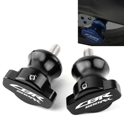 2x Motorcycle Swingarm Sliders Spools Stand Screws M8 For Honda CBR600RR 2003-17