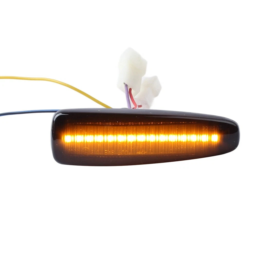 Smoke Sequential LED Side Marker Light for Mitsubishi Mirage (2012–2018), Lancer (2008–2016)