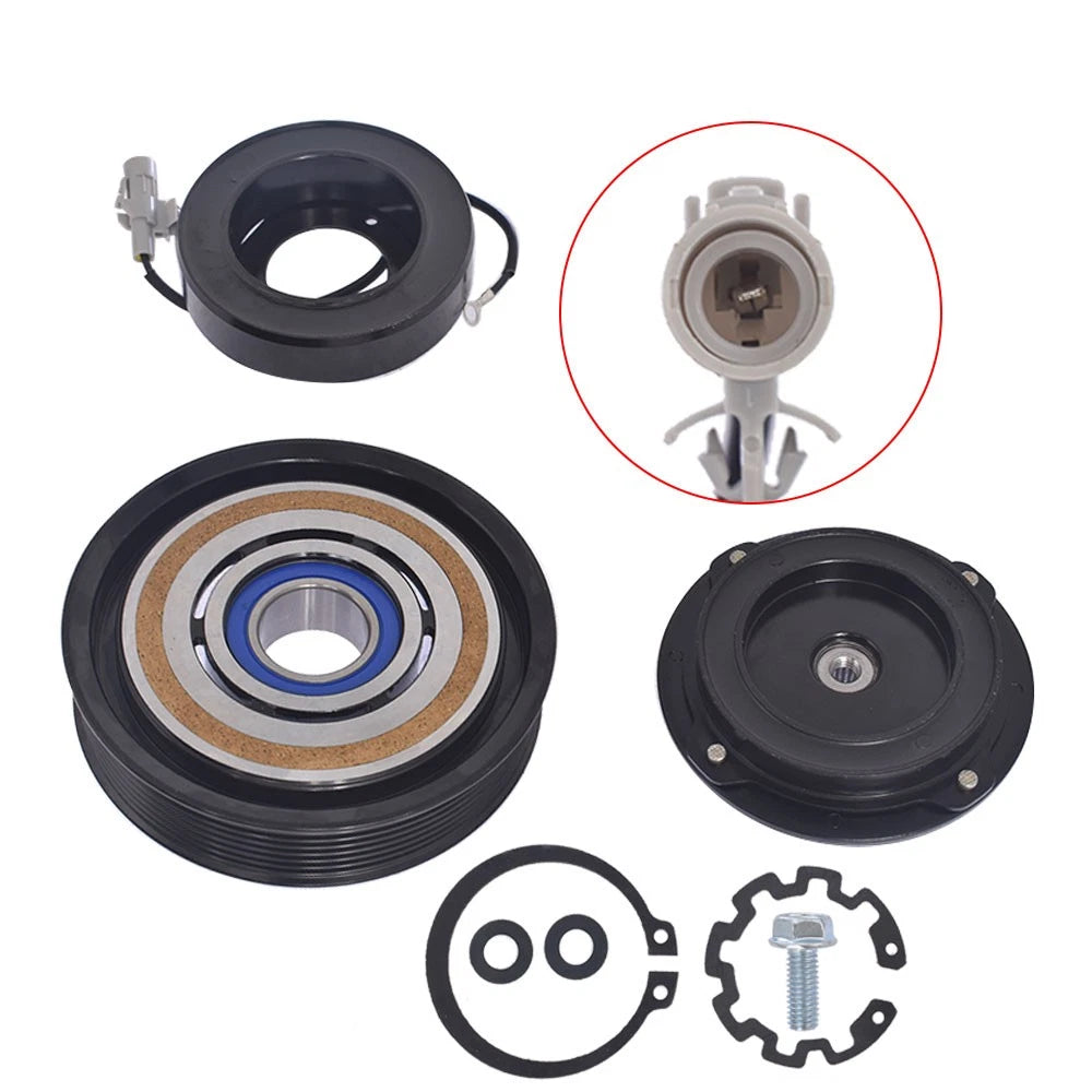 A/C Compressor Clutch Kit w/Pulley Coil 10S17E for Dodge Ram 1500 (2003–2008)