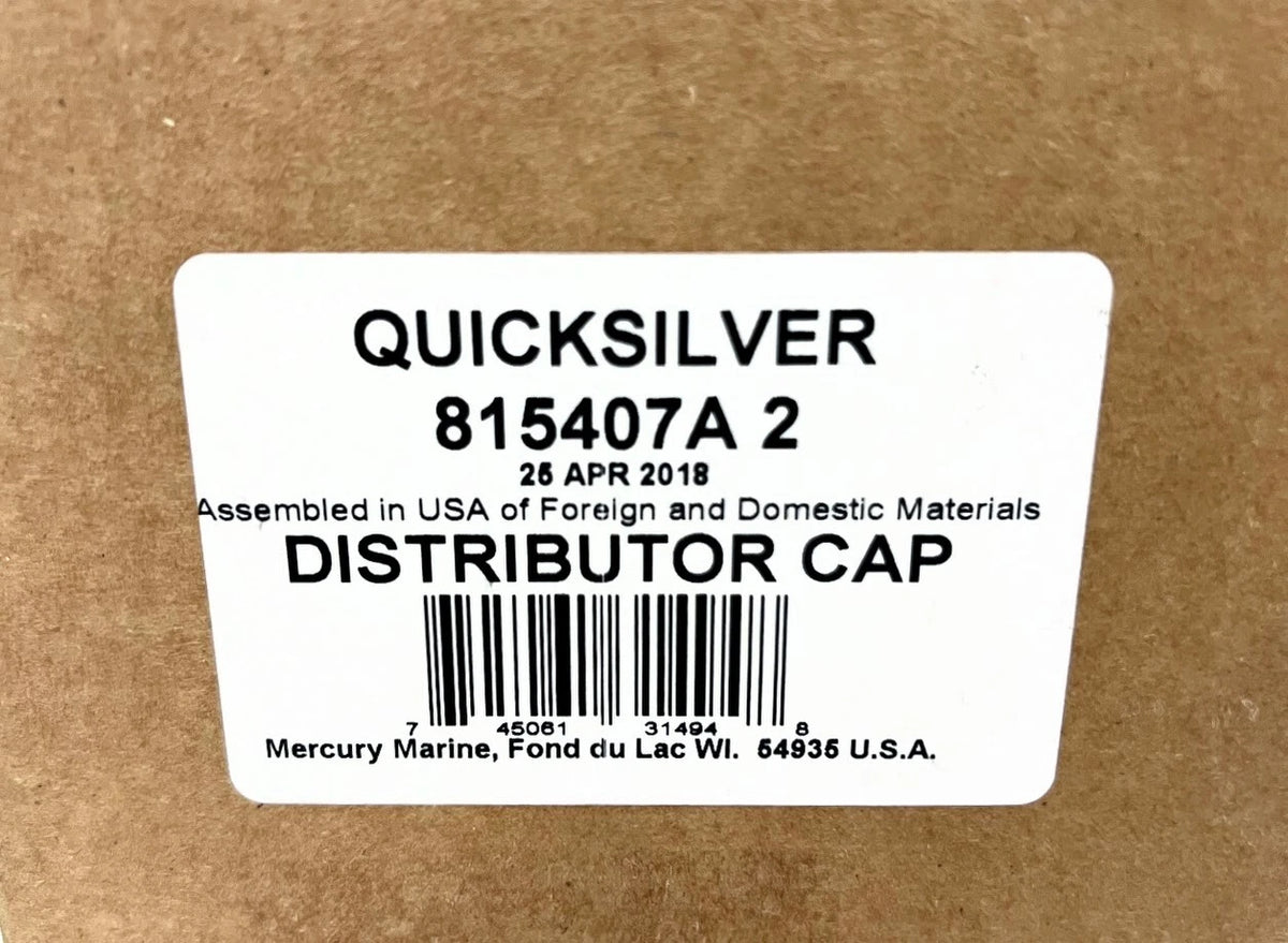 Distributor Cap for Mercury Quicksilver (OEM 815407A)