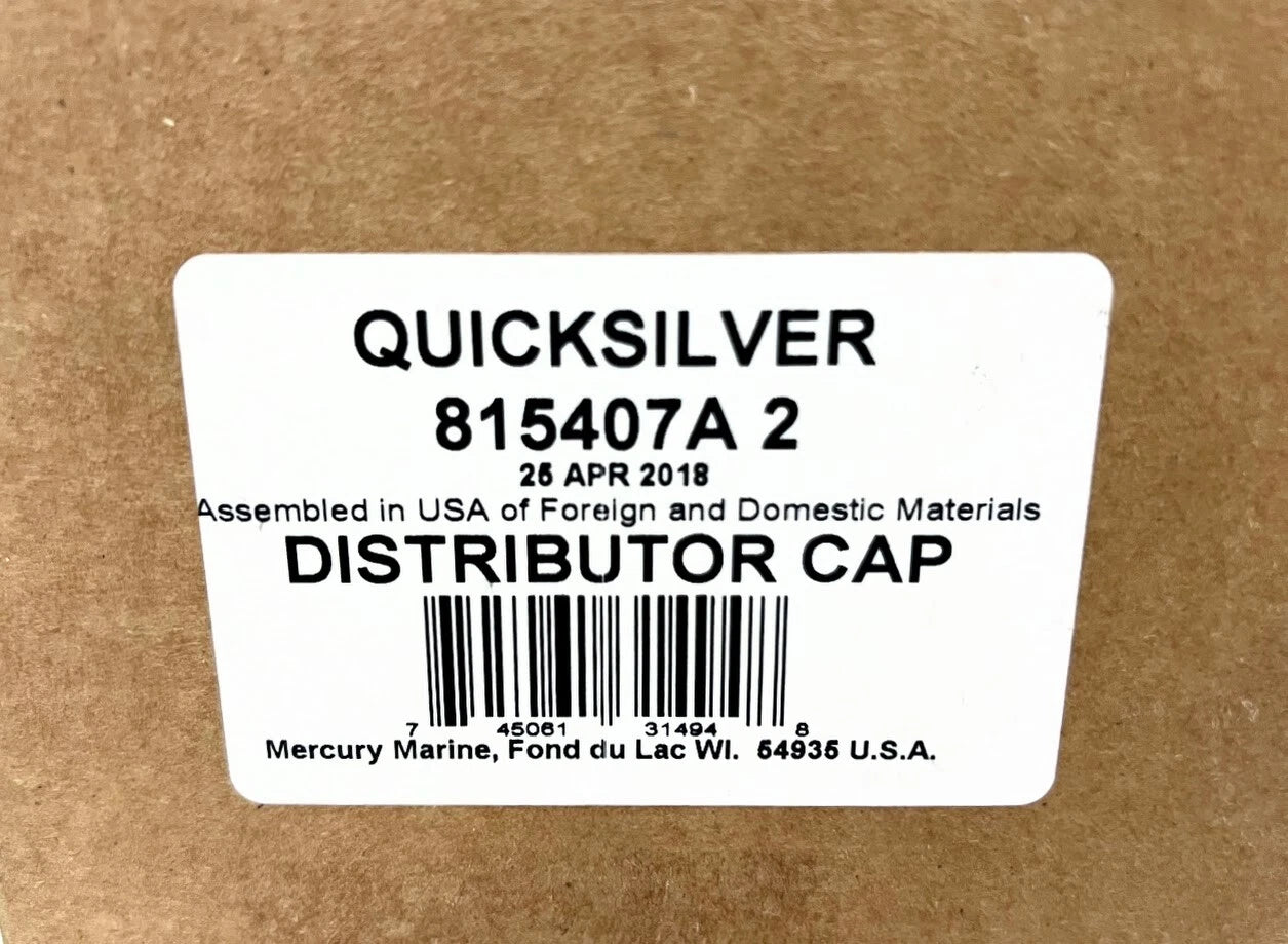 Distributor Cap for Mercury Quicksilver (OEM 815407A)