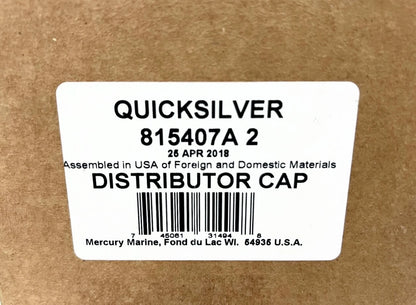 Distributor Cap for Mercury Quicksilver (OEM 815407A)
