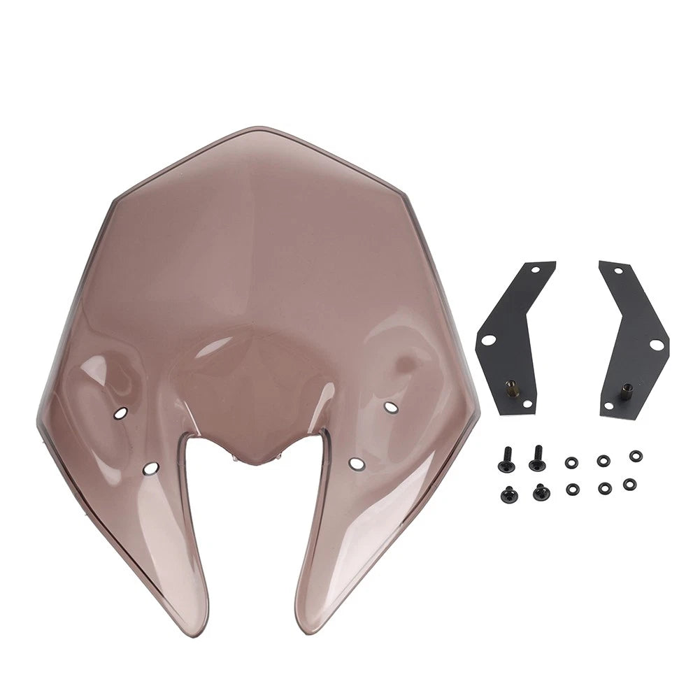 Motorcycle Front Windscreen Windshield Tan For Kawasaki Z900 2024-2025