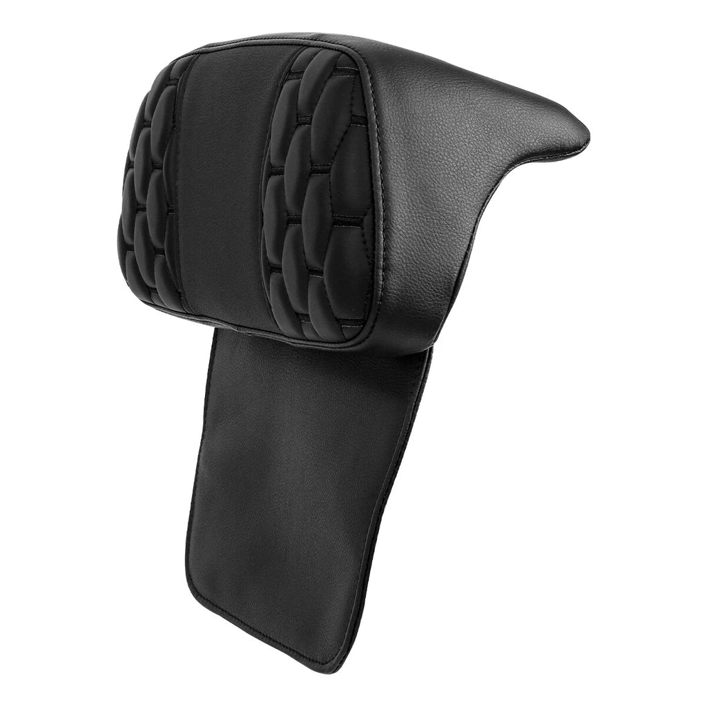 Black Razor Chopped Backrest Pad for Harley Electra Glide (2014–2025)