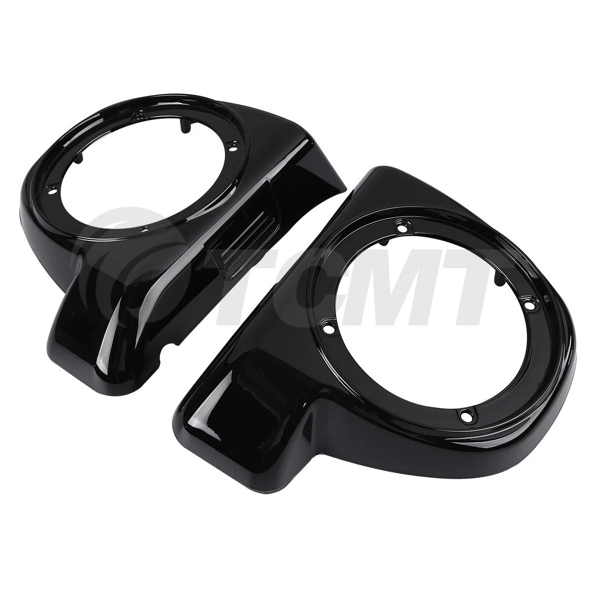 6.5" Fairing Lower Speaker Boxes for Harley Touring Models (2014–2024) - Matt/Gloss Black