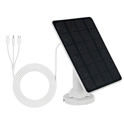 3-In-1 Solar Panel for Ring Spotlight Security Cam (Battery Charger)