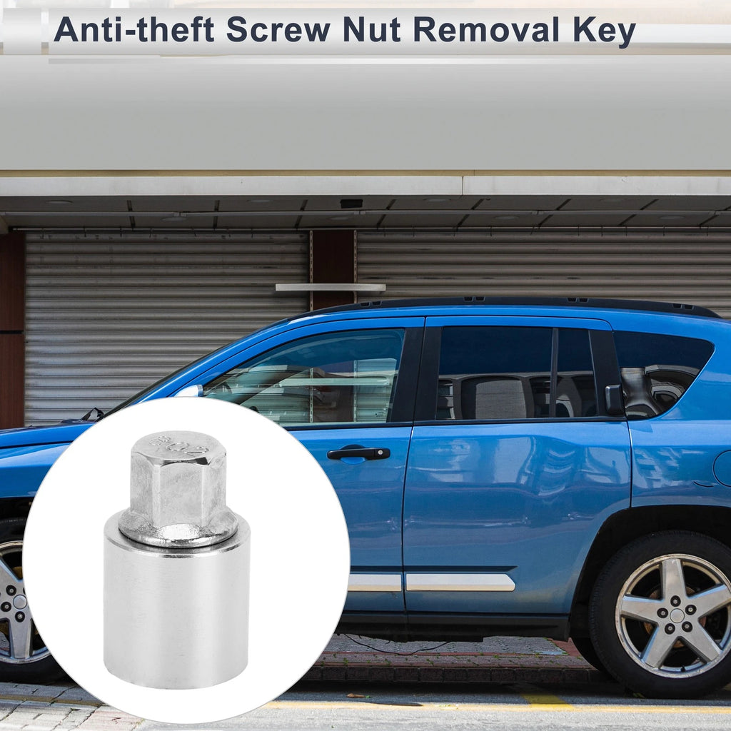 802 Wheel Lock Lugnut Antitheft Key Socket for Jeep Compass (2007–2023)