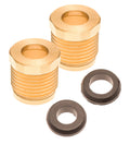 Set of 2 Reverse & Steering Cable Billet Lock Nut & Seal for Sea Doo (N/A) 293830063 211100009
