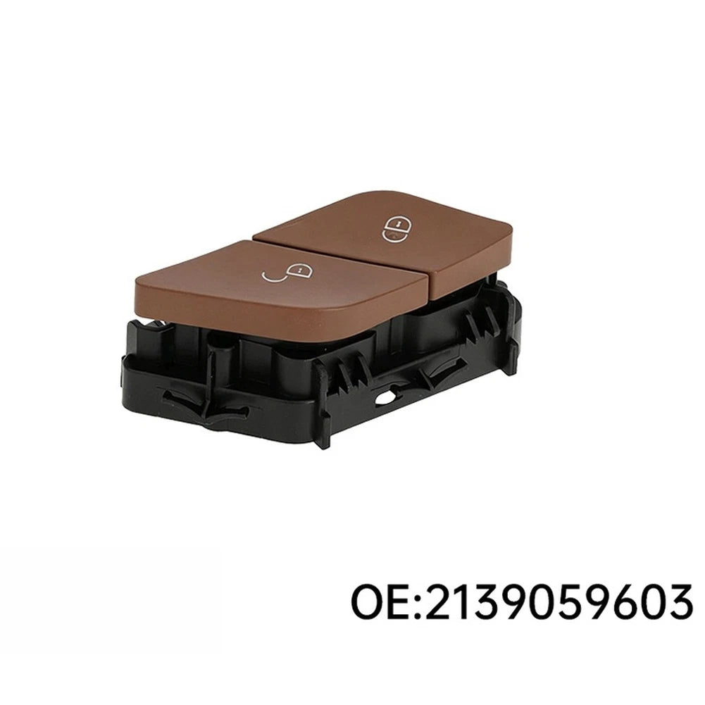 Door Lock Control Switch for - ABS Plastic, Rubberized