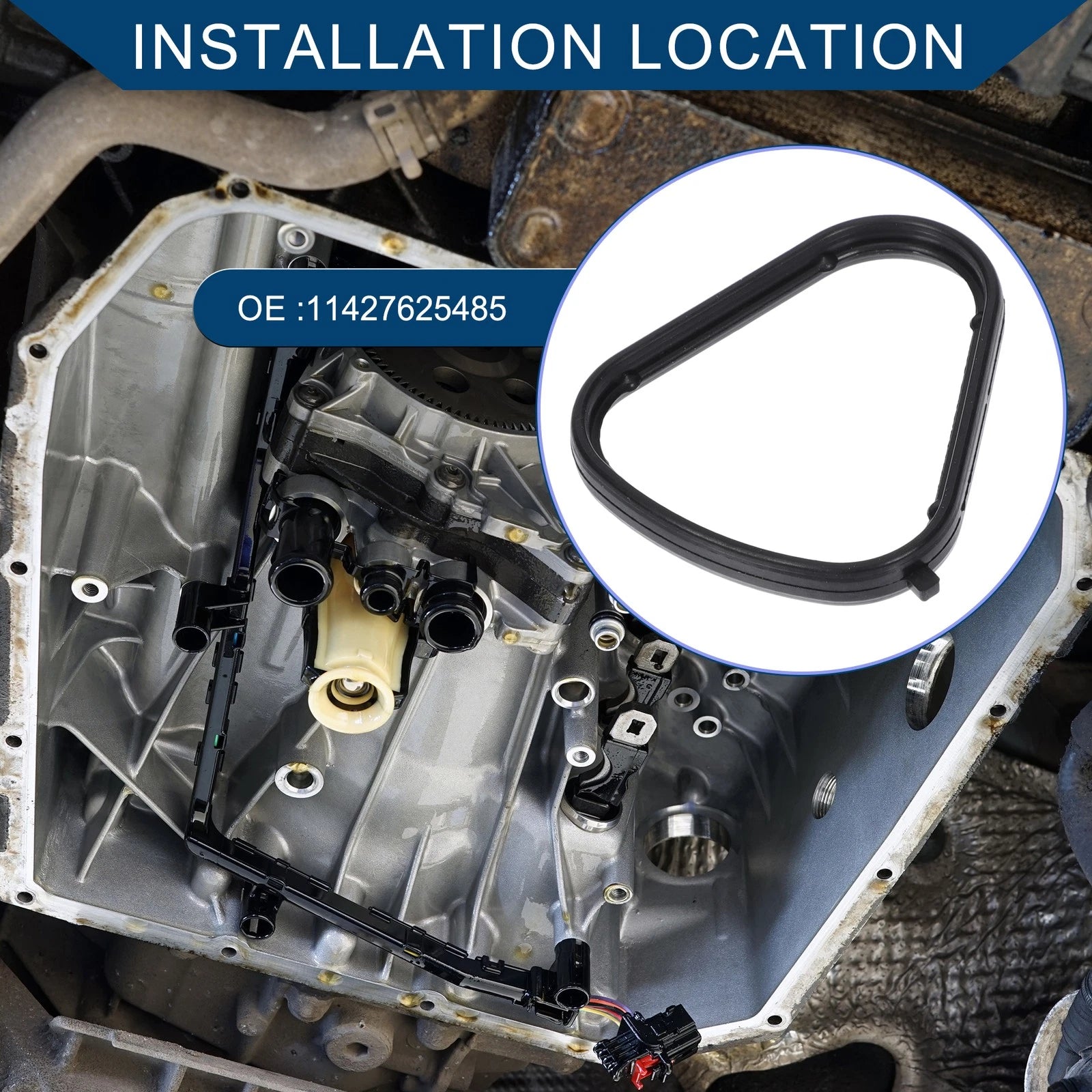 Engine Oil Filter Housing Gasket Replacement for BMW 1 Series (2011–2018)