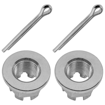 Front Axle Nut with Cotter Pin for Honda Rancher 350 TRX350TE TM (2000–2006)