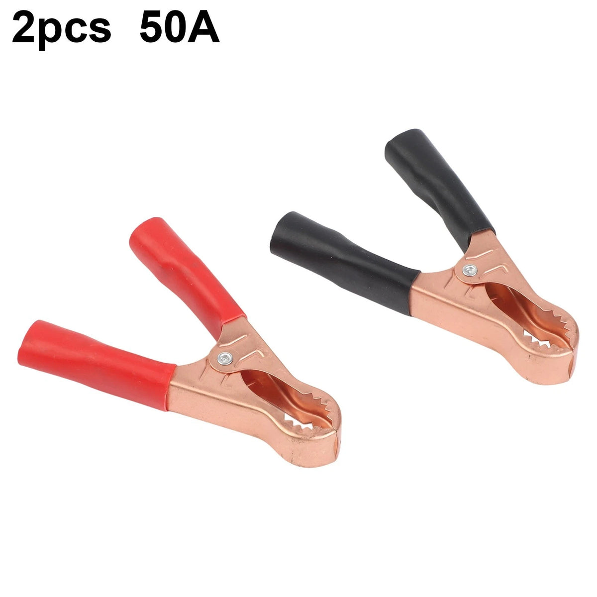 50A Car Clips Battery Clamps Crocodile Clip for Automotive Use
