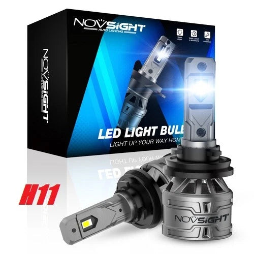 H11 LED Headlight Bulbs Conversion Kit for NOVSIGHT (13000LM)