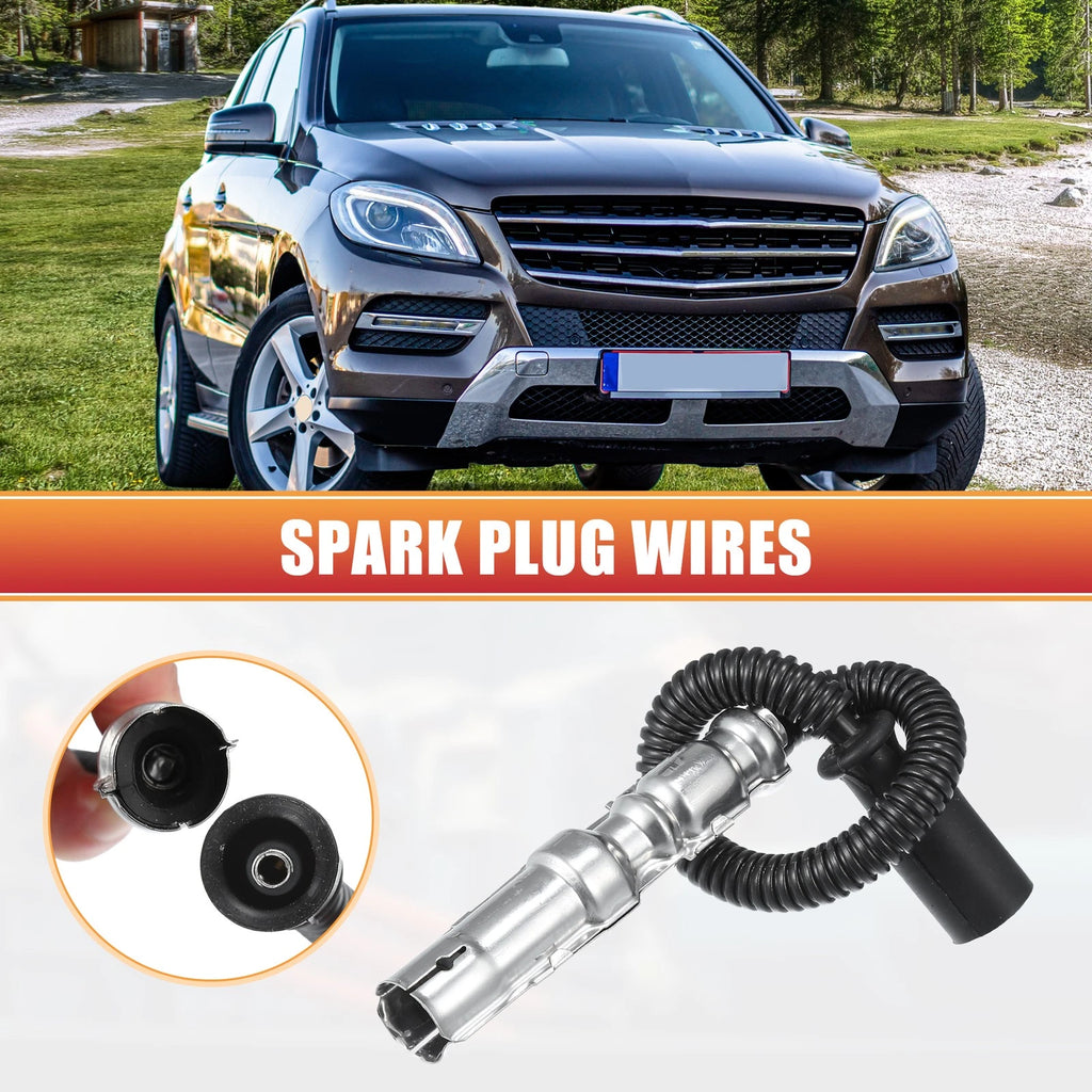 Spark Plug Wire and Ignition Coil Cable 12 Piece for Mercedes W163 (1999–2004)