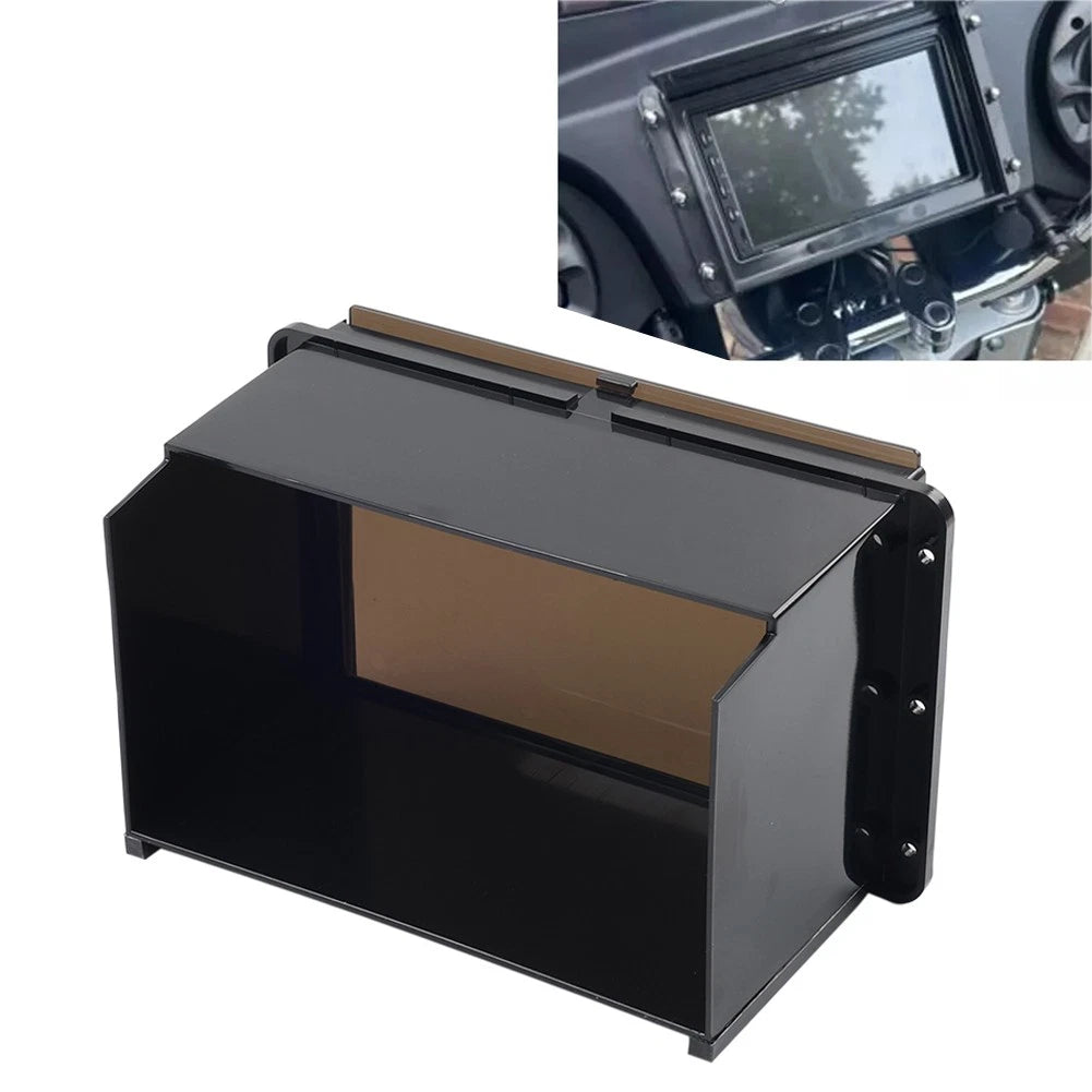 For Double DIN Radio Stereo Cover Splash Guard For Polaris For Harley Motorcycle