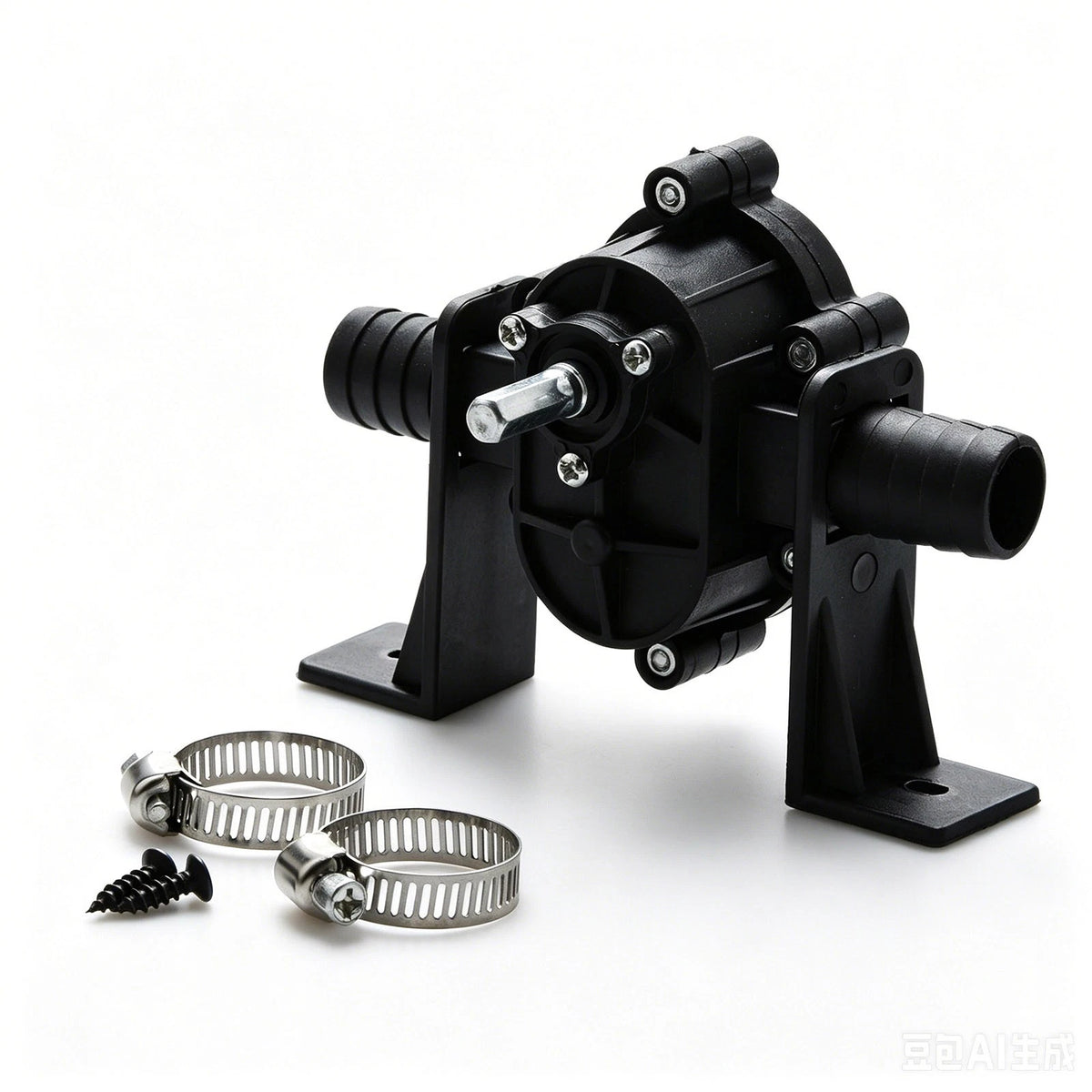 Hand Drill Pump for Aquarium Water Use (Self-Priming, Portable)