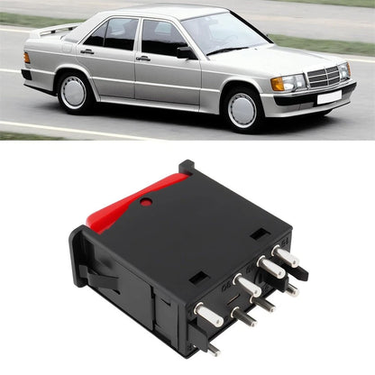 Emergency Light Switch for Benz 380SEL 300SD 300TD 190D 190E 500 (1977–1991)